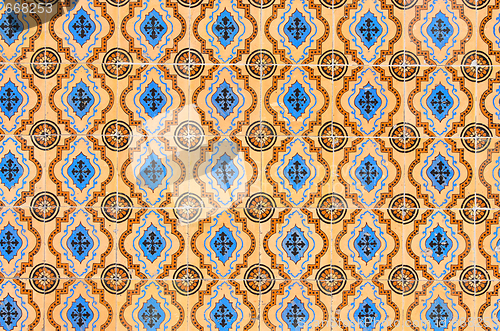 Image of vintage tiles from Sintra, Portugal