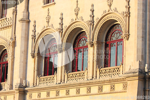 Image of beautiful old  windows