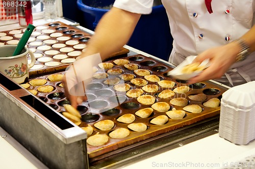 Image of Poffertjes mini pancakes