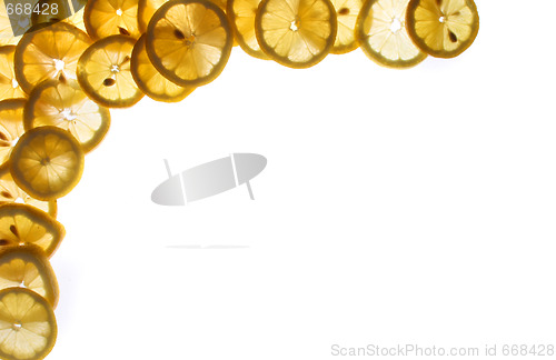 Image of lemon background