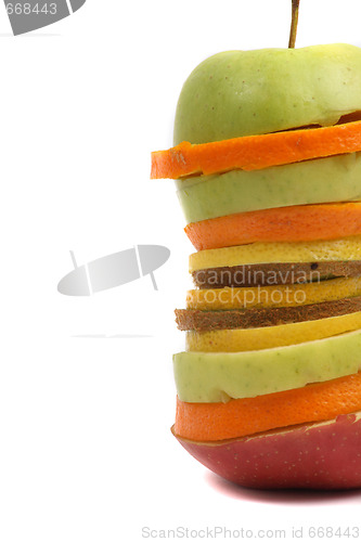 Image of fruits slices