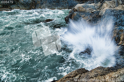 Image of rocky coastline