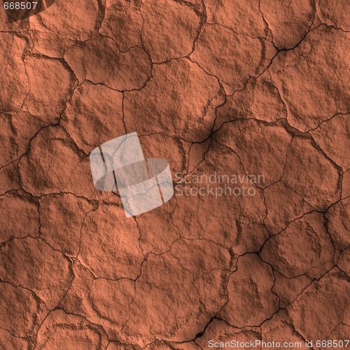 Image of dry cracked earth