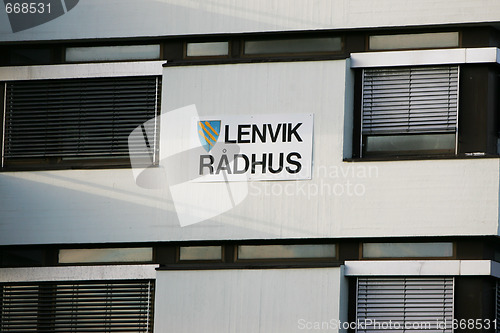 Image of Lenvik rådhus