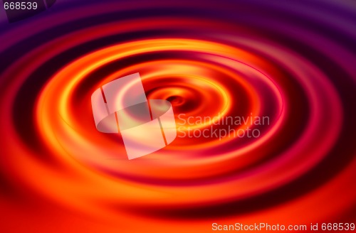 Image of Red Whirlpool Background