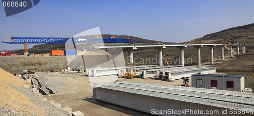 Image of Road construction site