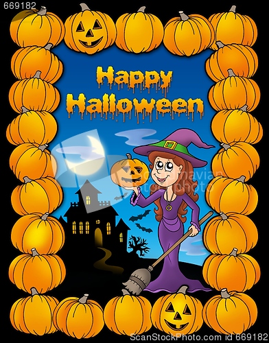 Image of Happy Halloween card