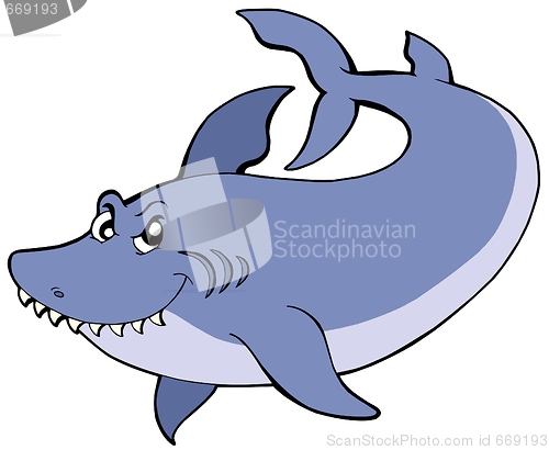 Image of Big blue shark