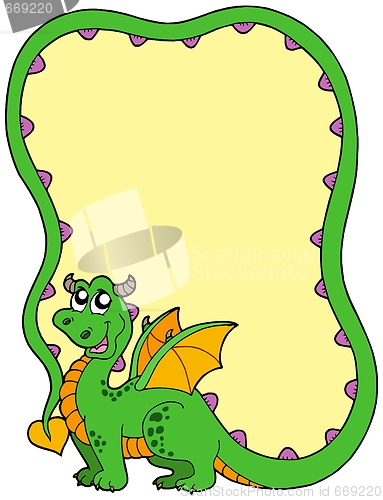 Image of Dragon frame