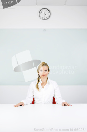 Image of confident businesswoman