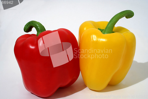 Image of Two peppers