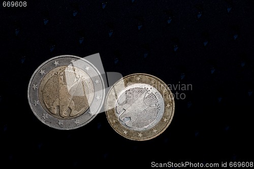 Image of euro coins