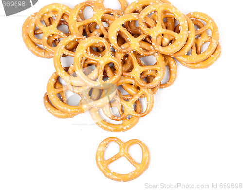 Image of Heap of pretzels