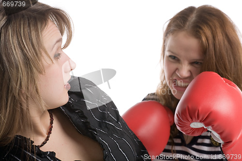 Image of woman fight