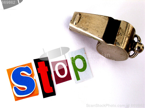 Image of stop