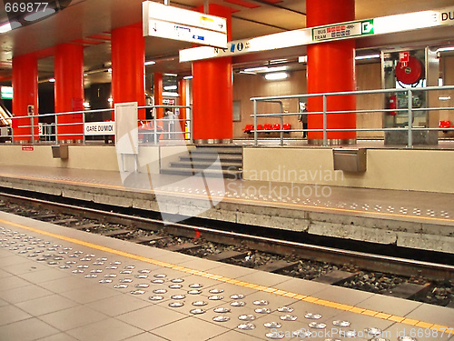 Image of Train Station Belgium