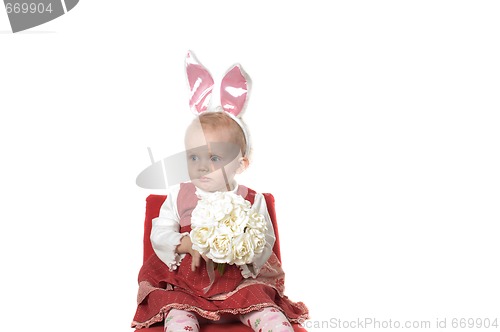 Image of Baby with hare ears
