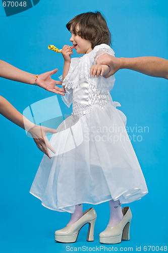 Image of funny girl