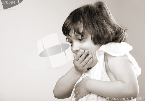 Image of surprised girl