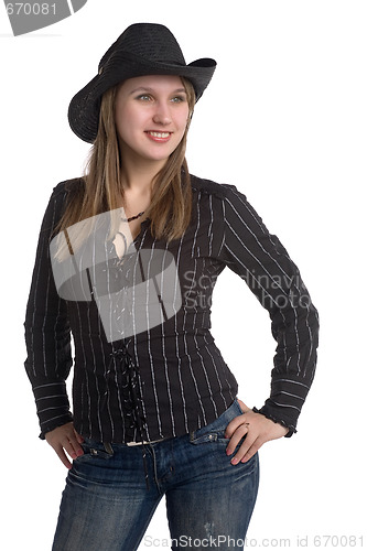 Image of woman in hat