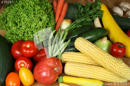Image of Organic vegetables