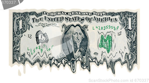 Image of Melting Dollar