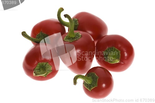 Image of red hot chili peppers