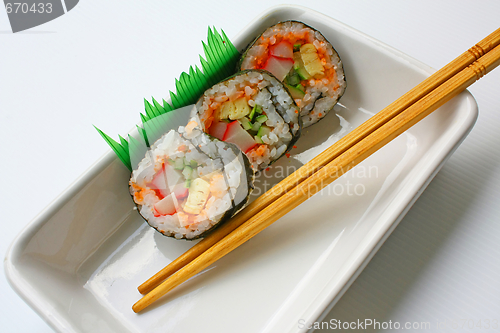 Image of Sushi & Chopsticks