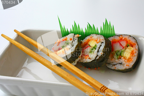 Image of Sushi & Chopsticks