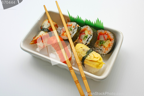 Image of Sushi & Chopsticks