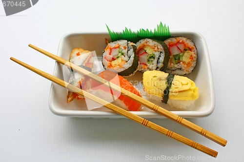 Image of Sushi & Chopsticks