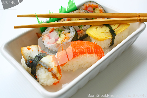 Image of Sushi & Chopsticks