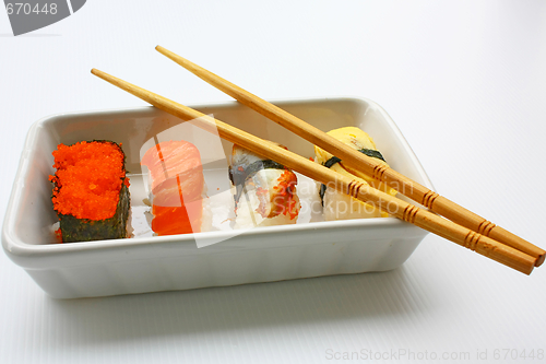 Image of Sushi & Chopsticks