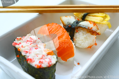 Image of Sushi & Chopsticks