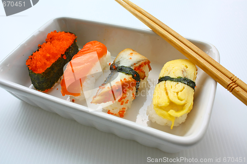 Image of Sushi & Chopsticks