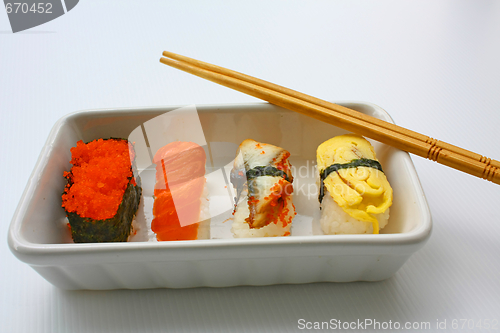 Image of Sushi & Chopsticks