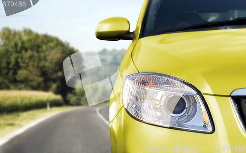 Image of Car on the road.