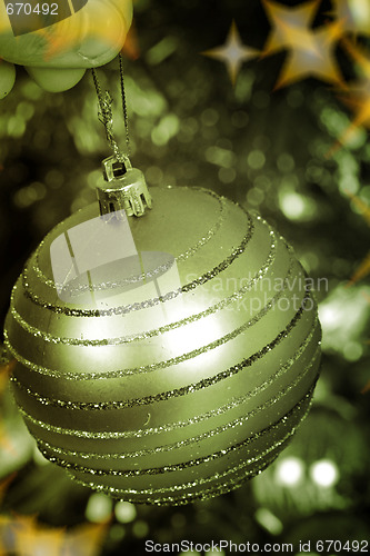 Image of Christmas decorations