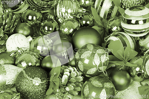 Image of Christmas decorations