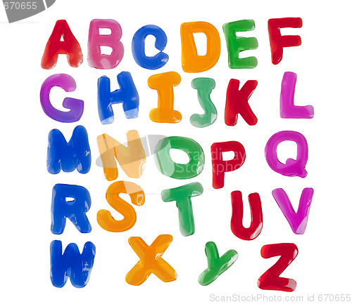 Image of Jelly alphabets