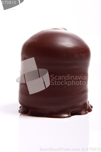 Image of Chocolate-covered meringue confection
