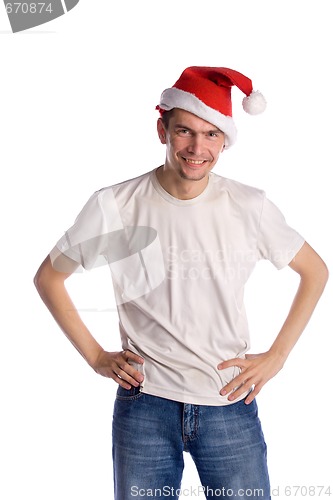 Image of young Santa