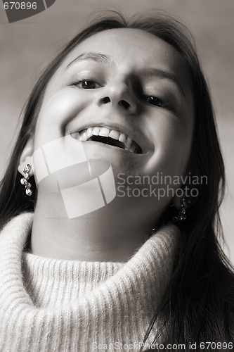 Image of happy woman