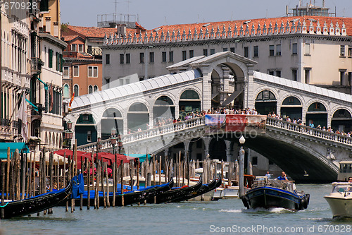 Image of Rialto Bridge in Venice