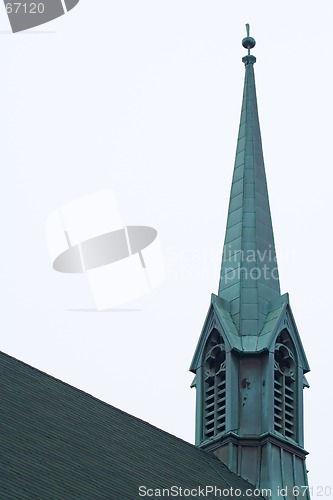 Image of Church Exterior Steeple