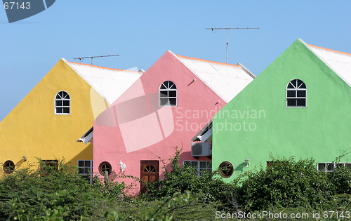 Image of Colored houses