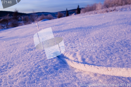 Image of FROZEN: snow diving cable