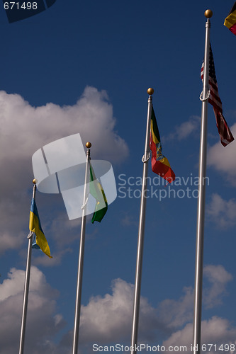 Image of Four flags