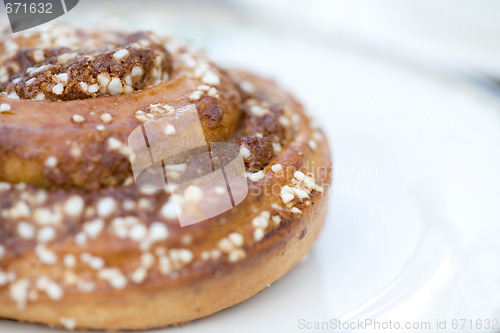 Image of Sweet pastry bun.