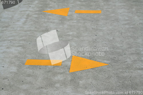 Image of Yellow Arrows